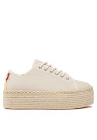 Espadryle Levi's®. Kolor: beżowy