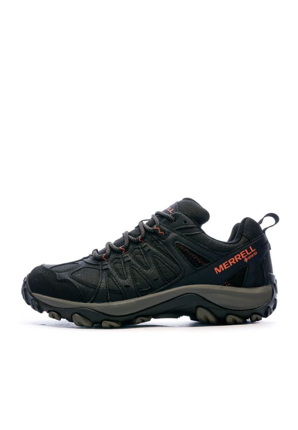 Buty sportowe Merrell Czarny. Kolor: czarny. Materiał: materiał, syntetyk. Szerokość cholewki: normalna. Sport: bieganie