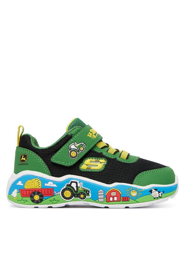 skechers - Sneakersy Skechers. Kolor: zielony