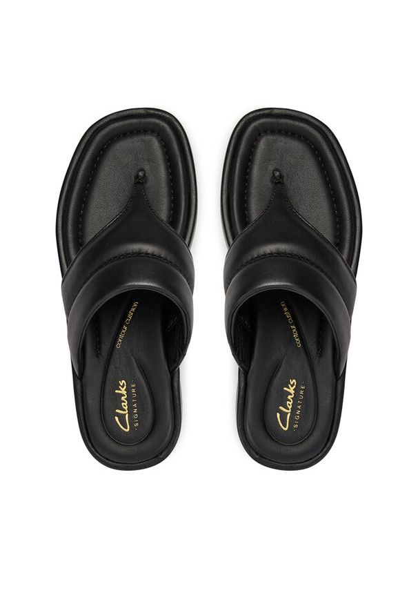 Japonki Clarks. Kolor: czarny