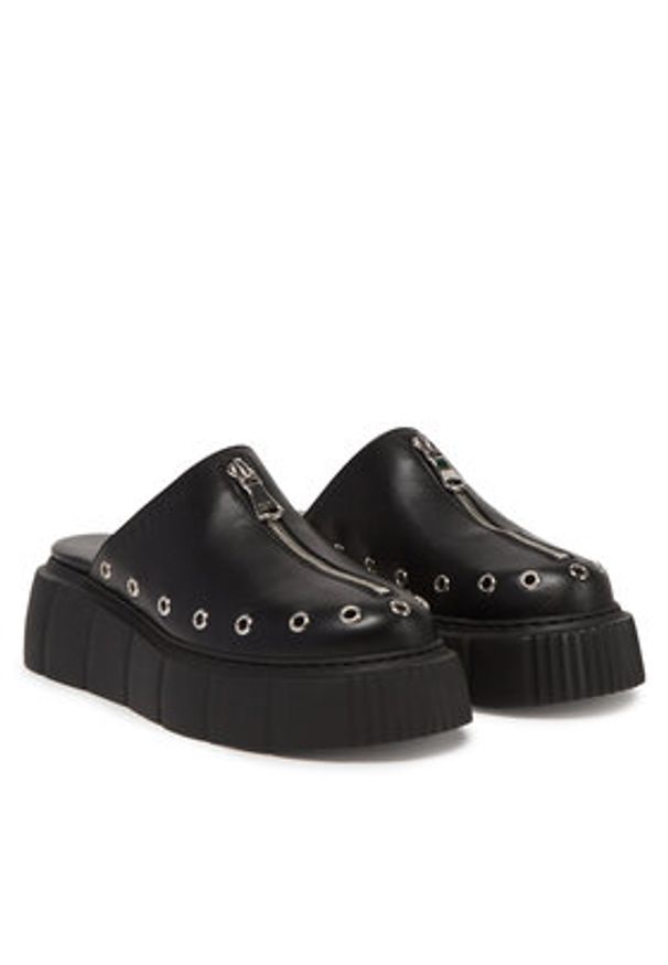 Inuikii Klapki Matilda 30102-070 Czarny. Kolor: czarny. Materiał: skóra