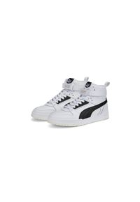 Buty do chodzenia męskie Puma Rbd Game. Wysokość cholewki: za kostkę. Zapięcie: sznurówki. Kolor: biały. Materiał: materiał, syntetyk, guma. Szerokość cholewki: normalna. Sport: turystyka piesza #1