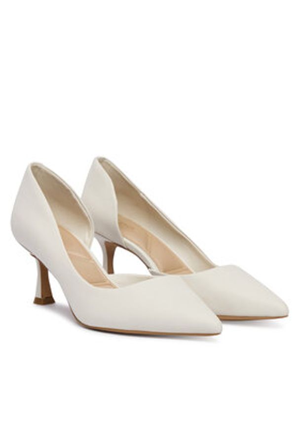 Aldo Szpilki Graywien 13814635 Kremowy. Kolor: kremowy. Materiał: skóra. Obcas: na szpilce