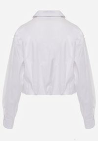 Renee - Biała Koszula z Bawełny w Stylu Balloon Oversize Arlelia. Okazja: na co dzień. Typ kołnierza: kołnierzyk klasyczny. Kolor: biały. Materiał: bawełna. Styl: casual, elegancki, klasyczny #7