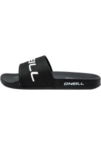 O'Neill - Papcie (klapki) męski Logo Slides - czarny. Okazja: na plażę. Kolor: czarny. Sport: pływanie