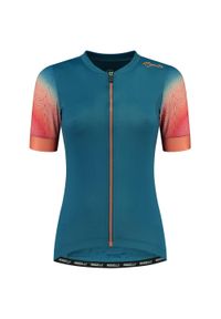 ROGELLI - Elegancka damska koszulka rowerowa WAVES. Kolor: wielokolorowy, niebieski, różowy