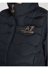 EA7 Emporio Armani Kamizelka 8NTQ08 TNF8Z 0540 Granatowy Regular Fit. Kolor: niebieski. Materiał: syntetyk