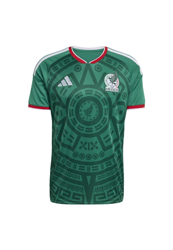 Adidas - Koszulka Mexico 26 Home Replica. Kolor: zielony. Technologia: ClimaCool (Adidas). Sport: piłka nożna
