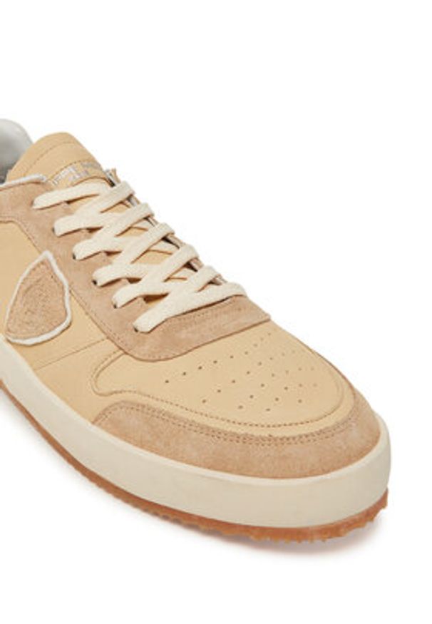 Philippe Model Sneakersy A009637 VNLU WX15 Beżowy. Kolor: beżowy. Materiał: skóra