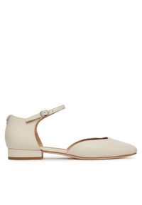 Lauren Ralph Lauren - LAUREN RALPH LAUREN Półbuty Emellie 802966877002 Biały. Kolor: biały. Materiał: skóra #1