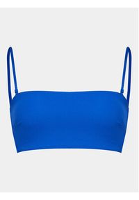 Calvin Klein Swimwear Góra od bikini KW0KW02042 Niebieski. Kolor: niebieski. Materiał: syntetyk #4