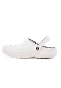 Buty do chodzenia męskie Crocs Classic Lined. Zapięcie: bez zapięcia. Kolor: szary, biały, wielokolorowy. Materiał: syntetyk, materiał. Szerokość cholewki: normalna. Sport: turystyka piesza