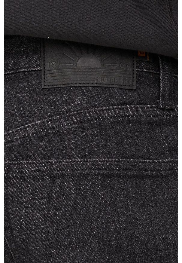 Superdry jeansy męskie. Kolor: szary