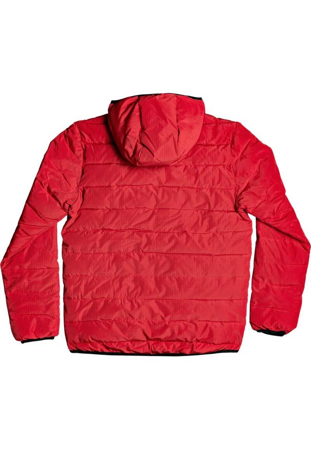 Kurtka męska DC Shoes Turner Puffer Hooded. Kolor: czerwony