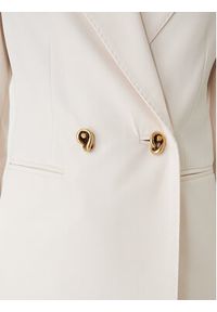 Marella Marynarka Tropico 2613041121 Biały Regular Fit. Kolor: biały. Materiał: syntetyk #5