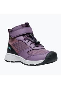 keen - Buty turystyczne dziecięce KEEN Skua Mid WP. Kolor: czarny