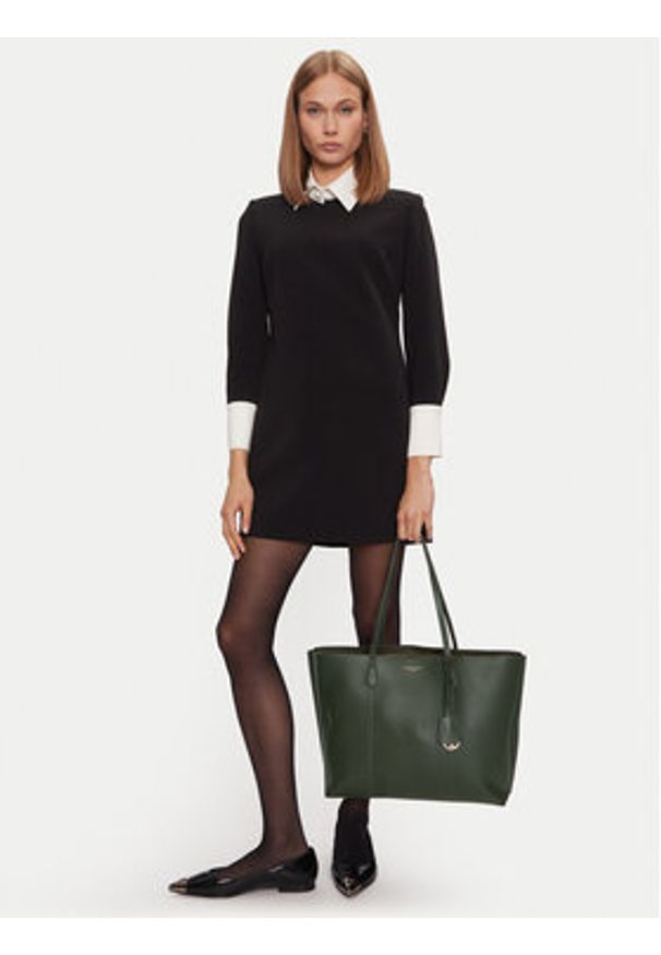 Tory Burch Torebka Perry 158531 Zielony. Kolor: zielony. Materiał: skórzane