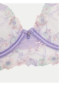 Hunkemöller Biustonosz z fiszbiną Lillia 205399 Fioletowy. Kolor: fioletowy. Materiał: syntetyk #5