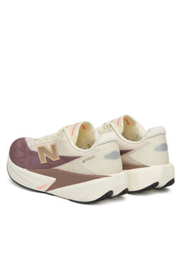 New Balance Buty do biegania FuelCell Rebel V5 MFCXLY5 Beżowy. Kolor: beżowy. Materiał: materiał