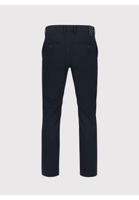 Pako Lorente - PAKO LORENTE – Granatowe spodnie męskie P22WB-WX-001-G-0. Kolor: niebieski. Materiał: bawełna, elastan. Długość: długie. Wzór: gładki #5