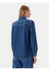United Colors of Benetton - United Colors Of Benetton Koszula jeansowa 5RZKDQ06T Niebieski Regular Fit. Kolor: niebieski. Materiał: bawełna #2