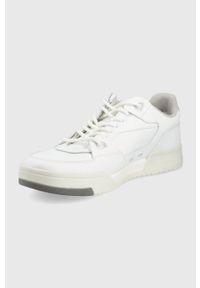 Hugo - HUGO sneakersy Seth 50470237.100 kolor biały. Nosek buta: okrągły. Zapięcie: sznurówki. Kolor: biały. Materiał: guma #4