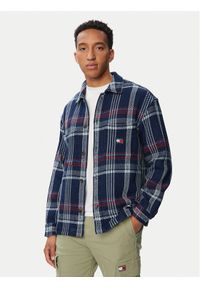 Tommy Jeans Kurtka przejściowa Check DM0DM23135 Granatowy Regular Fit. Kolor: niebieski. Materiał: bawełna #1