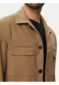 Hugo - HUGO Kurtka przejściowa Juliano243F1 50555258 Beżowy Slim Fit. Kolor: beżowy. Materiał: syntetyk #2