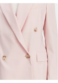 BOSS Marynarka Jaleto7 50537509 Różowy Regular Fit. Kolor: różowy. Materiał: wełna #5