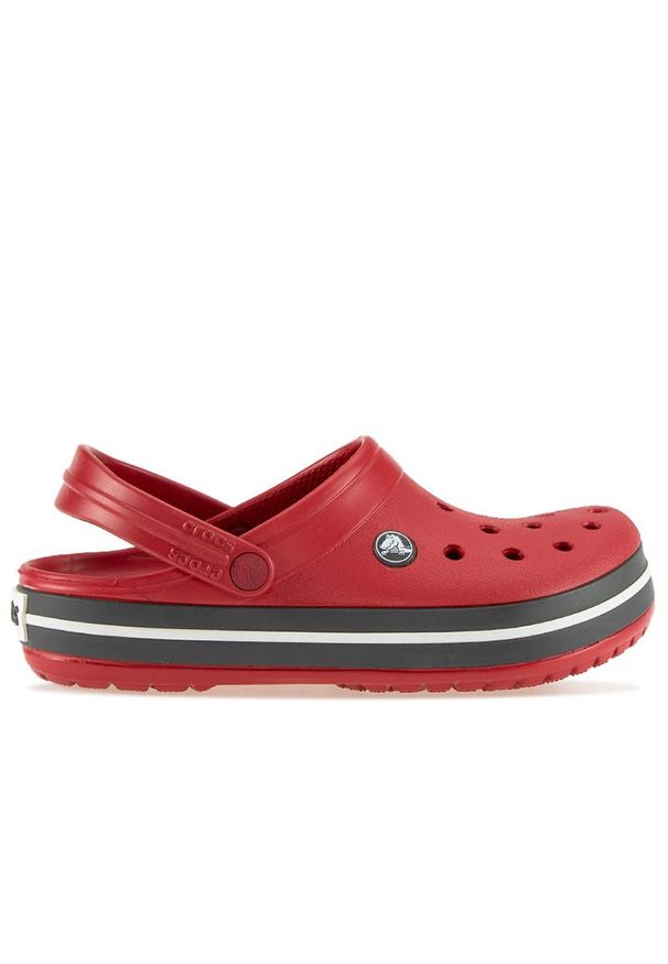 Klapki Crocs Crocband Clog 207006-6IB - czerwone. Kolor: czerwony. Materiał: materiał. Sezon: lato. Styl: młodzieżowy