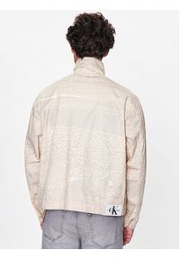 Calvin Klein Jeans Kurtka przejściowa J30J322944 Beżowy Regular Fit. Kolor: beżowy. Materiał: bawełna #4