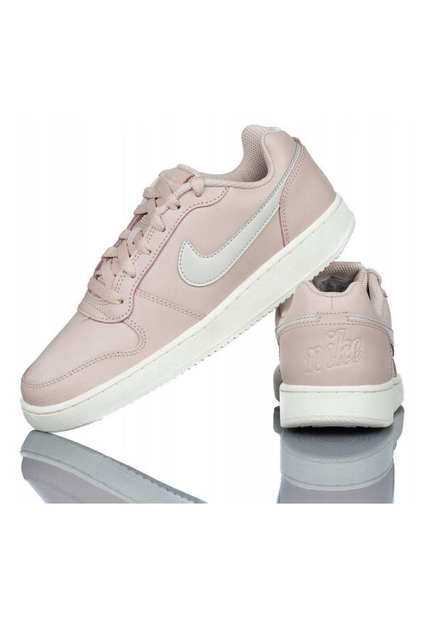 Buty Sportowe Damskie Nike Ebernon Low. Kolor: różowy