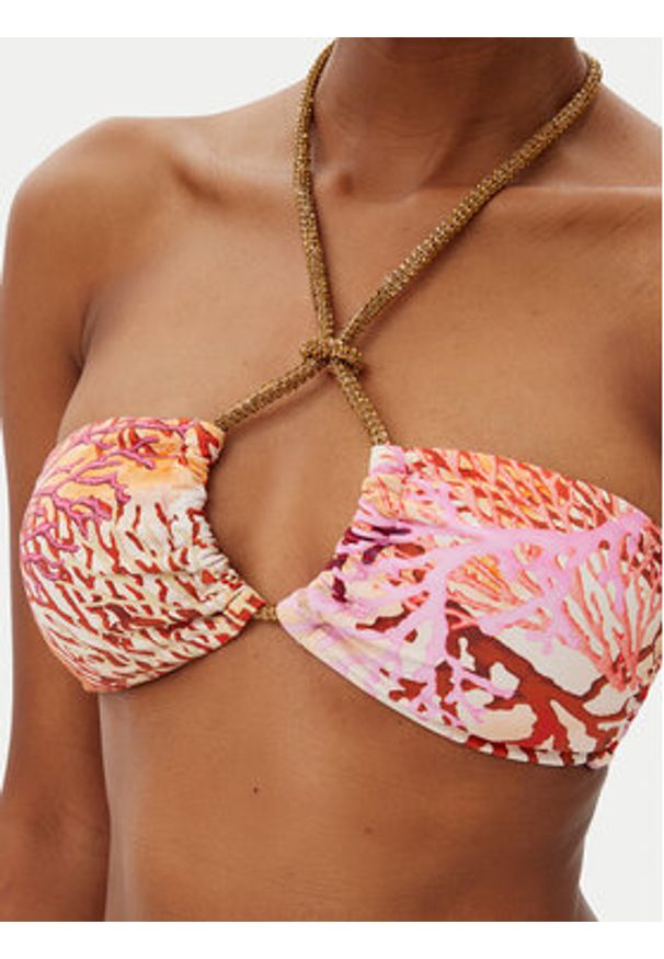 Guess Góra od bikini E5GJ41 KCUN0 Koralowy. Kolor: pomarańczowy. Materiał: syntetyk