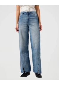 Wrangler - DAMSKIE SPODNIE WRANGLER SPAT LOOSE GREEN WASH 112362780