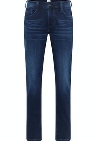 Męskie Spodnie Jeansowe Mustang Style Oregon Slim K Denim Blue 1015127 5000 802