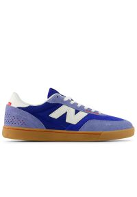 Buty męskie New Balance Numeric UN440RTB - niebieskie. Kolor: niebieski. Materiał: materiał, zamsz, syntetyk, guma, skóra. Szerokość cholewki: normalna. Sport: skateboard #1