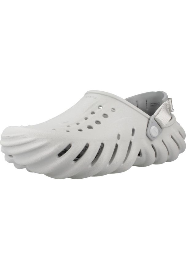 Tenisówki Crocs Model 153003 Kolor Szary. Kolor: szary. Materiał: syntetyk, materiał. Styl: sportowy