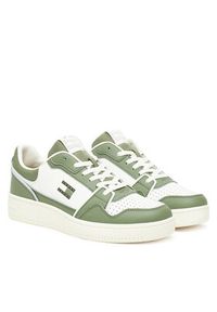 Tommy Jeans Sneakersy Tjm Retro Basket EM0EM01610 Biały. Kolor: biały. Materiał: skóra #3