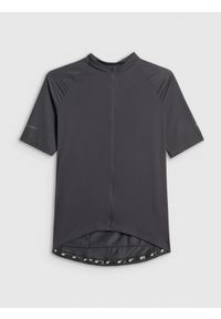 4f - 4F Koszulka kolarska męska - czarna XXL. Kolor: czarny. Materiał: włókno, skóra, materiał. Długość rękawa: raglanowy rękaw. Długość: długie. Sport: kolarstwo #1