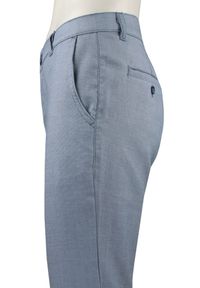 Lekkie i Wygodne Spodnie Chinos - Victorio - Jasnoniebieskie. Kolor: niebieski. Materiał: wiskoza, poliester, bawełna #3