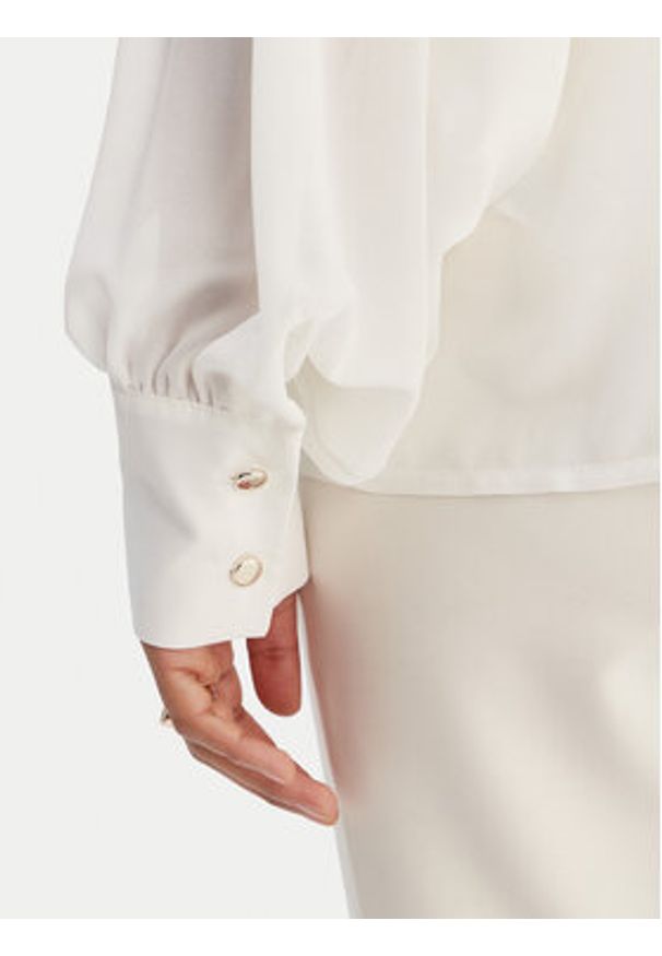 Fracomina Koszula FR26ST6026W41201 Biały Regular Fit. Kolor: biały. Materiał: syntetyk