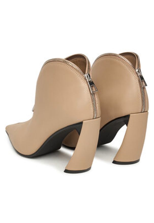 United Nude Botki Zuma Stacy Hi 1094693216 Beżowy. Kolor: beżowy. Materiał: skóra
