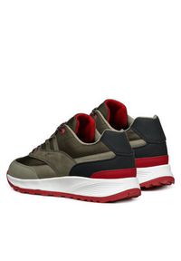 Geox Sneakersy U Terrestre U55EYA 011EK CA3F3 Khaki. Kolor: brązowy. Materiał: materiał #5