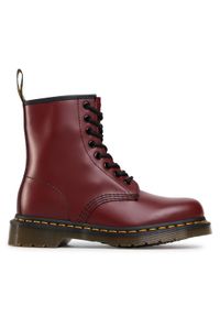 Dr. Martens Glany 1460 Smooth 11822600 Bordowy. Kolor: czerwony. Materiał: skóra