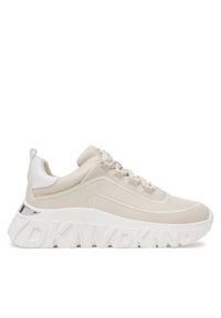 DKNY Sneakersy K1522639 Brązowy. Kolor: brązowy. Materiał: materiał