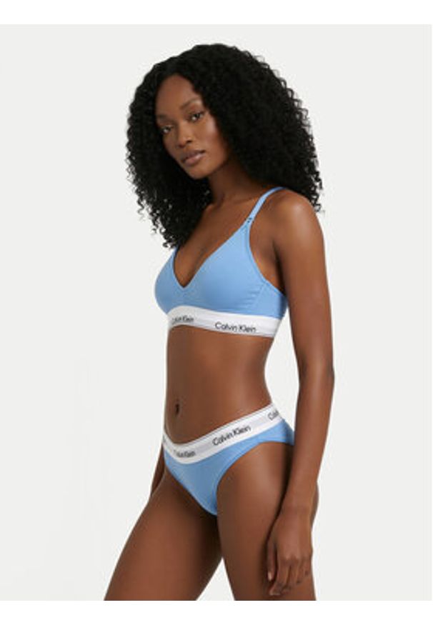 Calvin Klein Underwear Biustonosz do karmienia LV00QF8506 Błękitny. Kolor: niebieski. Materiał: bawełna