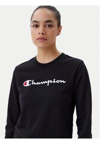 Champion Bluza 117752 Czarny Regular Fit. Kolor: czarny. Materiał: bawełna