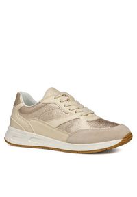 Geox Sneakersy D Bulmya D46NQA 02N22 CB500 Złoty. Kolor: złoty. Materiał: skóra #4