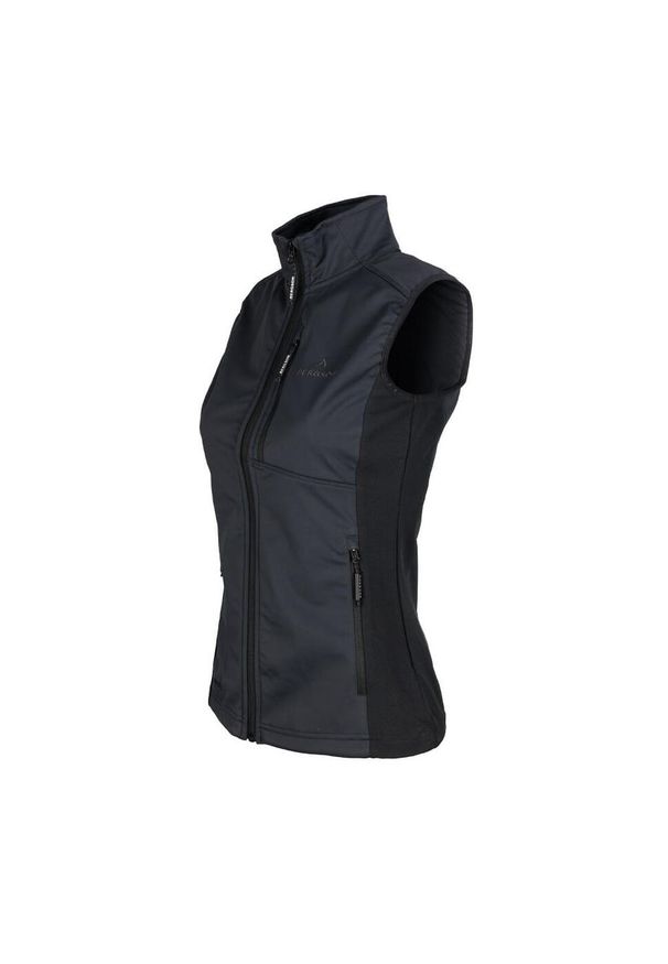 Bergson - Kamizelka softshell damska Rapid. Kolor: szary. Materiał: softshell