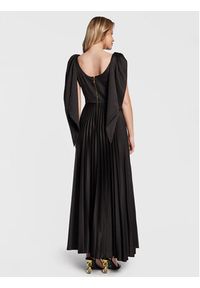 Closet London Sukienka wieczorowa D7993 Czarny Regular Fit. Kolor: czarny. Materiał: syntetyk. Styl: wizytowy